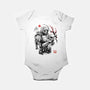 Hunter And Alien Baby Sumi-e-Baby-Basic-Onesie-Astrobot Invention