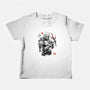 Hunter And Alien Baby Sumi-e-Baby-Basic-Tee-Astrobot Invention