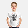 Hunter And Alien Baby Sumi-e-Youth-Basic-Tee-Astrobot Invention