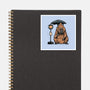 Capybara Bus Stop-None-Glossy-Sticker-glitchygorilla