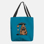 Capybara Bus Stop-None-Basic Tote-Bag-glitchygorilla