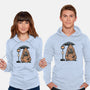 Capybara Bus Stop-Unisex-Pullover-Sweatshirt-glitchygorilla