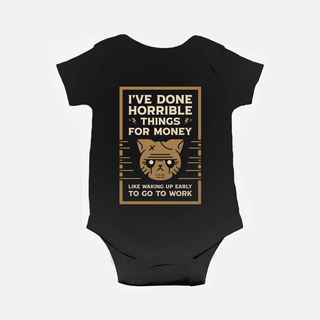 Horrible Things-Baby-Basic-Onesie-BadBox