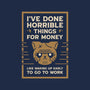 Horrible Things-None-Adjustable Tote-Bag-BadBox