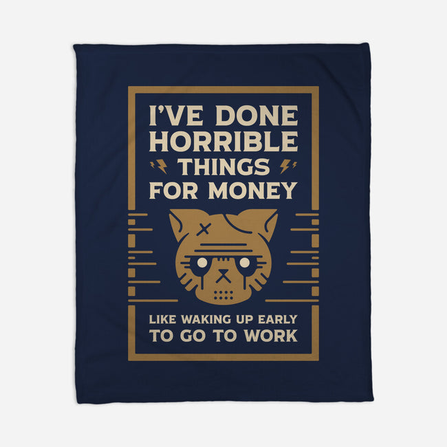 Horrible Things-None-Fleece-Blanket-BadBox