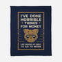 Horrible Things-None-Fleece-Blanket-BadBox