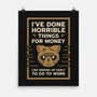 Horrible Things-None-Matte-Poster-BadBox