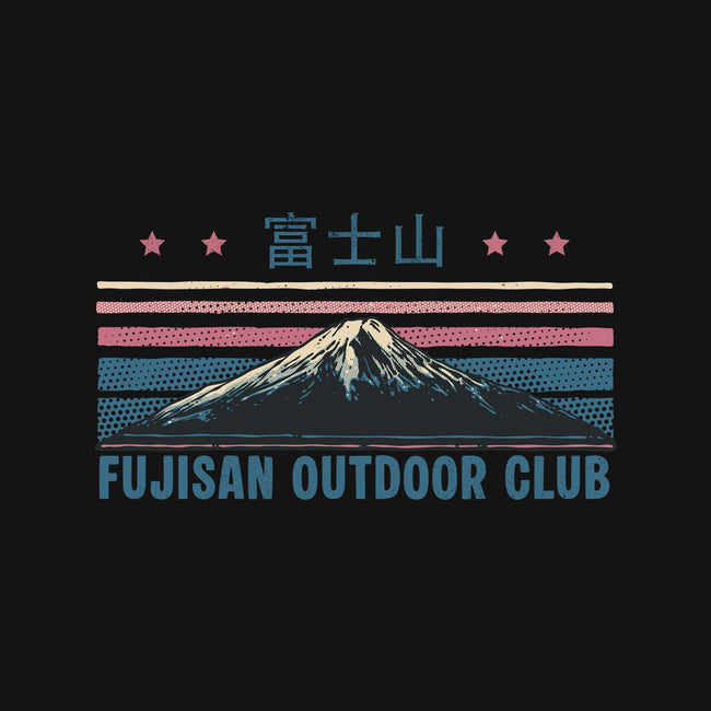 Fujisan Outdoor Club-Womens-Fitted-Tee-glitchygorilla