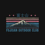 Fujisan Outdoor Club-Womens-Fitted-Tee-glitchygorilla
