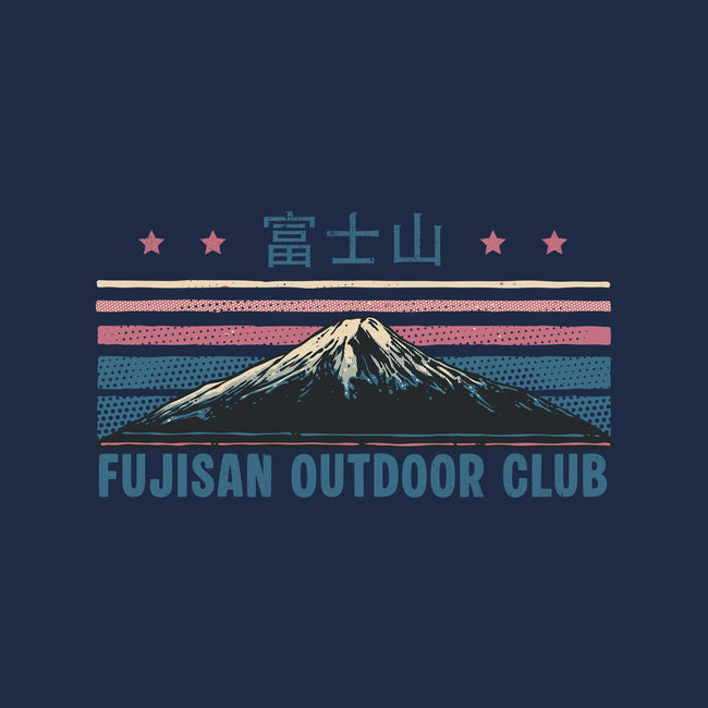 Fujisan Outdoor Club-Womens-Fitted-Tee-glitchygorilla