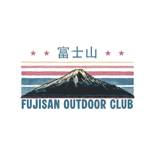 Fujisan Outdoor Club-Womens-Fitted-Tee-glitchygorilla
