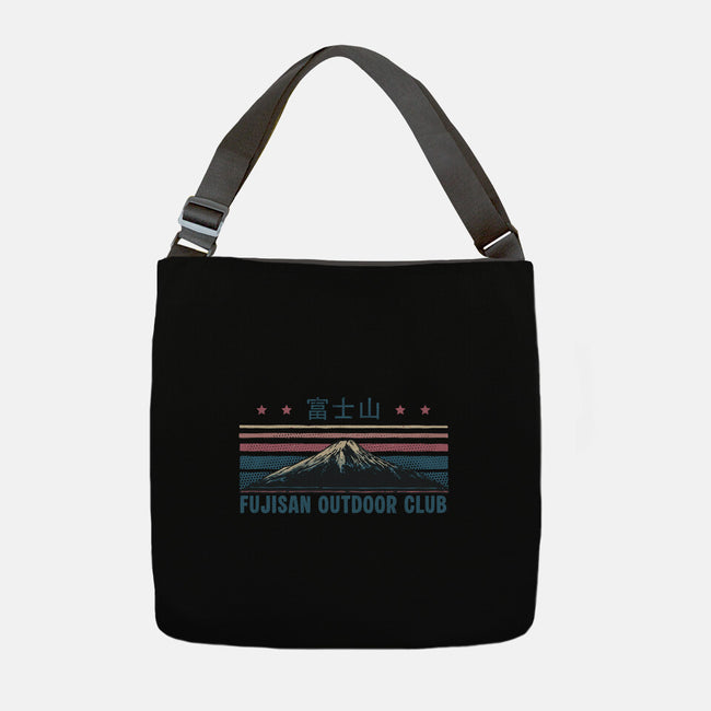 Fujisan Outdoor Club-None-Adjustable Tote-Bag-glitchygorilla