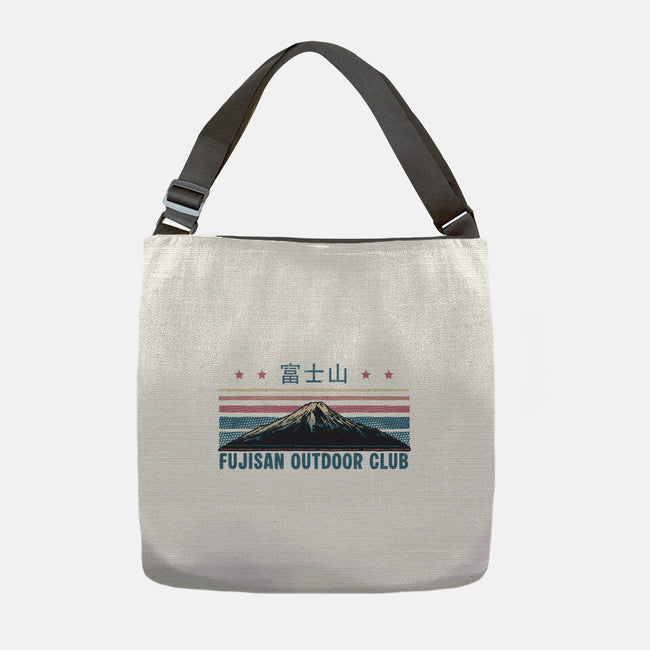 Fujisan Outdoor Club-None-Adjustable Tote-Bag-glitchygorilla