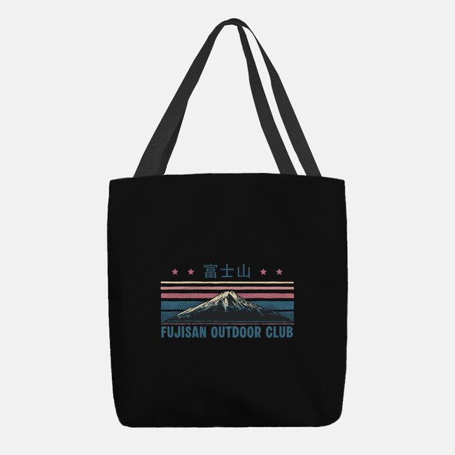 Fujisan Outdoor Club-None-Basic Tote-Bag-glitchygorilla