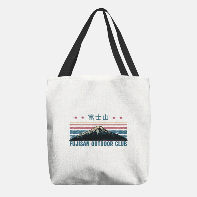Fujisan Outdoor Club-None-Basic Tote-Bag-glitchygorilla