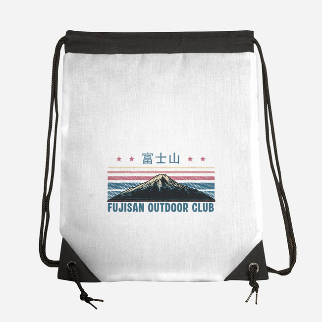 Fujisan Outdoor Club-None-Drawstring-Bag-glitchygorilla
