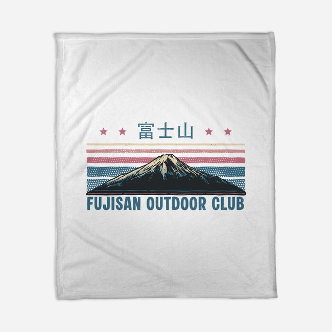 Fujisan Outdoor Club-None-Fleece-Blanket-glitchygorilla