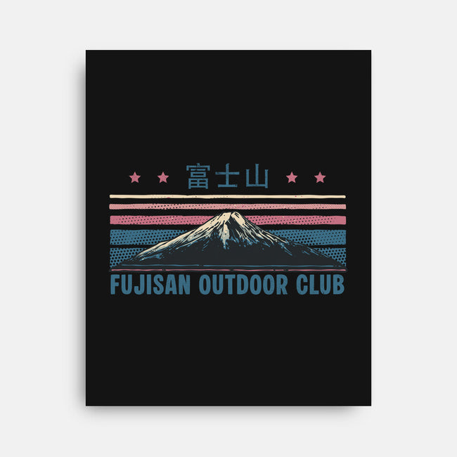 Fujisan Outdoor Club-None-Stretched-Canvas-glitchygorilla
