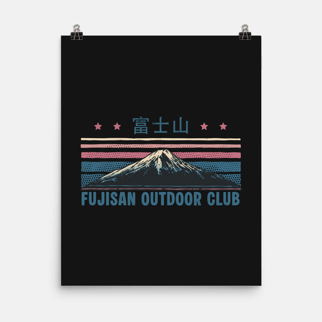 Fujisan Outdoor Club-None-Matte-Poster-glitchygorilla