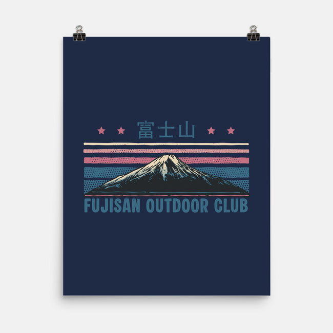 Fujisan Outdoor Club-None-Matte-Poster-glitchygorilla