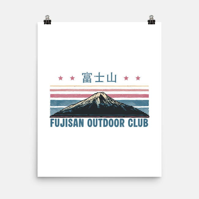 Fujisan Outdoor Club-None-Matte-Poster-glitchygorilla
