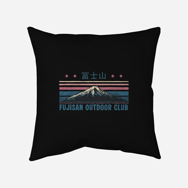 Fujisan Outdoor Club-None-Removable Cover w Insert-Throw Pillow-glitchygorilla
