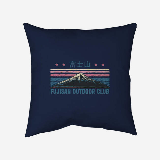 Fujisan Outdoor Club-None-Removable Cover w Insert-Throw Pillow-glitchygorilla
