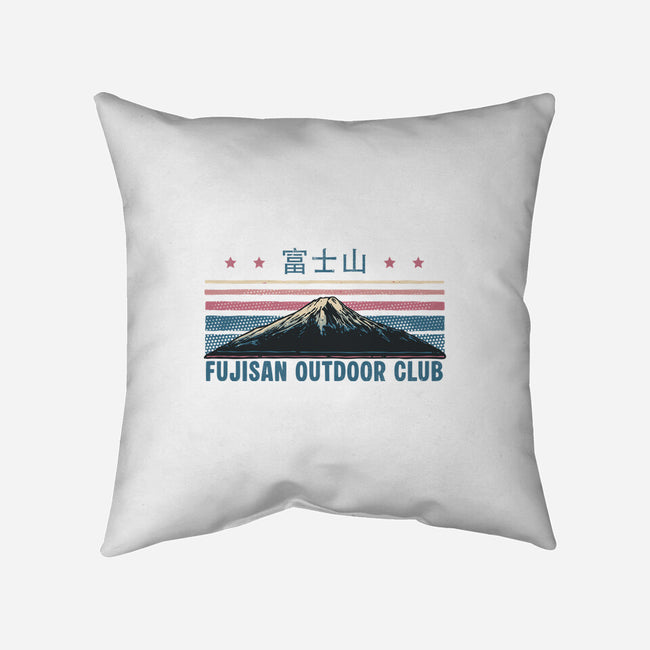 Fujisan Outdoor Club-None-Removable Cover w Insert-Throw Pillow-glitchygorilla