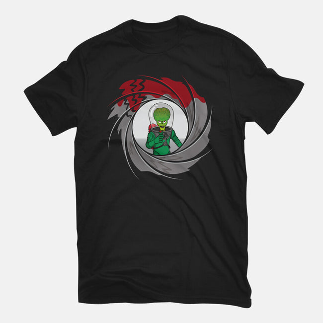 Martian Agent-Womens-Basic-Tee-jasesa