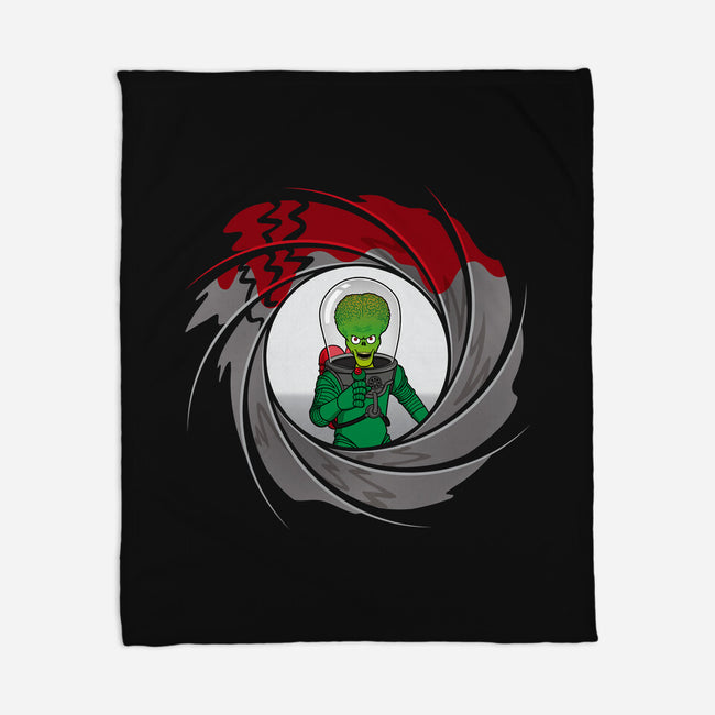 Martian Agent-None-Fleece-Blanket-jasesa