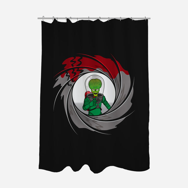 Martian Agent-None-Polyester-Shower Curtain-jasesa