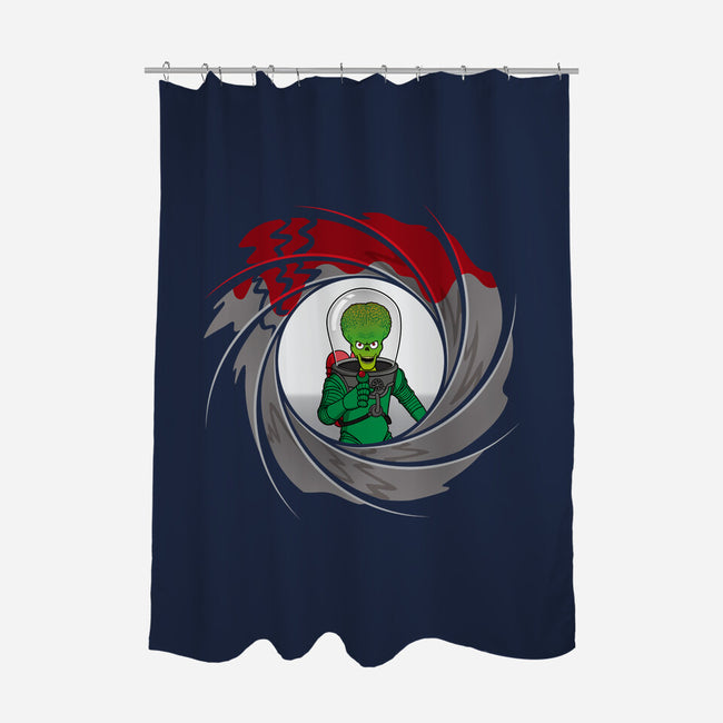 Martian Agent-None-Polyester-Shower Curtain-jasesa