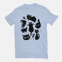 The Black Floofs-Womens-Fitted-Tee-eduely