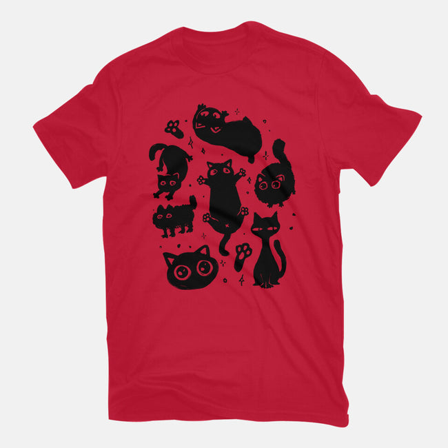 The Black Floofs-Womens-Fitted-Tee-eduely