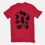 The Black Floofs-Womens-Fitted-Tee-eduely