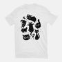 The Black Floofs-Womens-Fitted-Tee-eduely