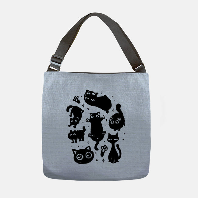 The Black Floofs-None-Adjustable Tote-Bag-eduely