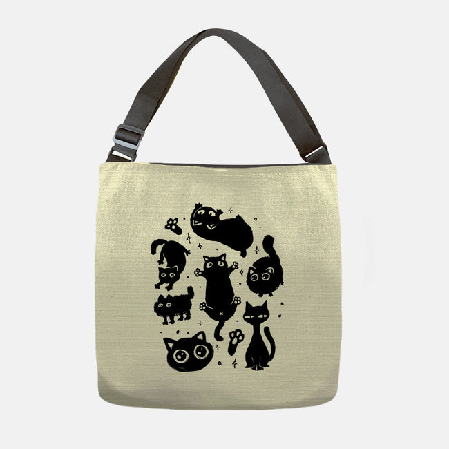 The Black Floofs-None-Adjustable Tote-Bag-eduely