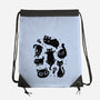 The Black Floofs-None-Drawstring-Bag-eduely
