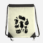 The Black Floofs-None-Drawstring-Bag-eduely
