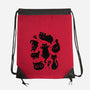 The Black Floofs-None-Drawstring-Bag-eduely