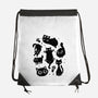 The Black Floofs-None-Drawstring-Bag-eduely