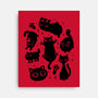 The Black Floofs-None-Stretched-Canvas-eduely