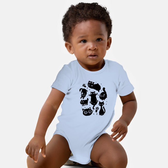 The Black Floofs-Baby-Basic-Onesie-eduely