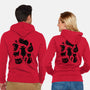 The Black Floofs-Unisex-Zip-Up-Sweatshirt-eduely
