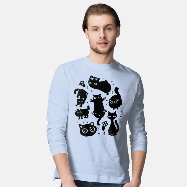 The Black Floofs-Mens-Long Sleeved-Tee-eduely