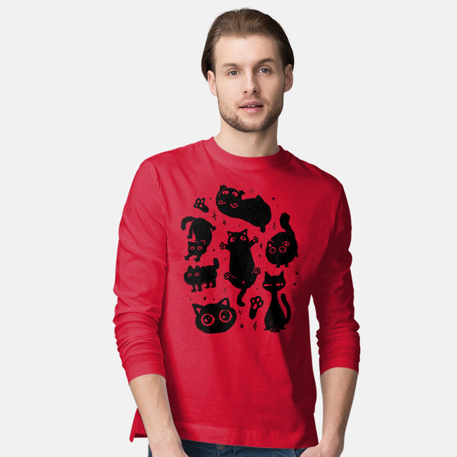 The Black Floofs-Mens-Long Sleeved-Tee-eduely