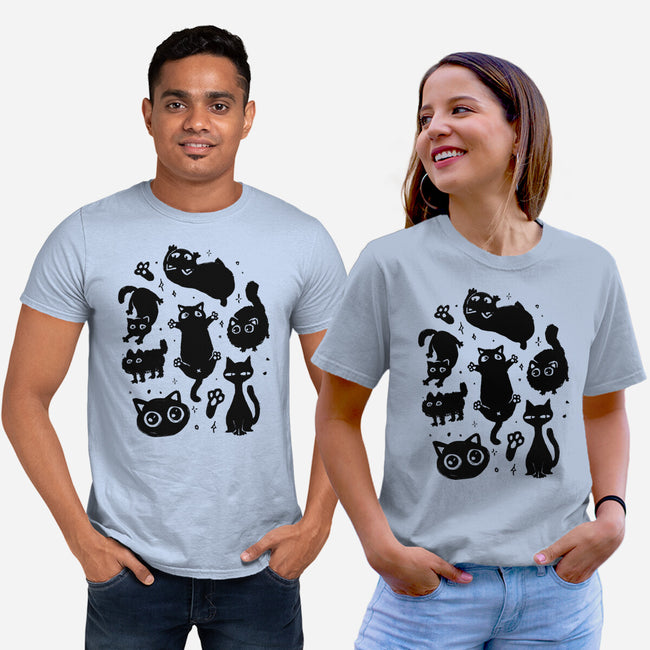 The Black Floofs-Unisex-Basic-Tee-eduely