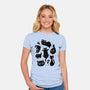 The Black Floofs-Womens-Fitted-Tee-eduely