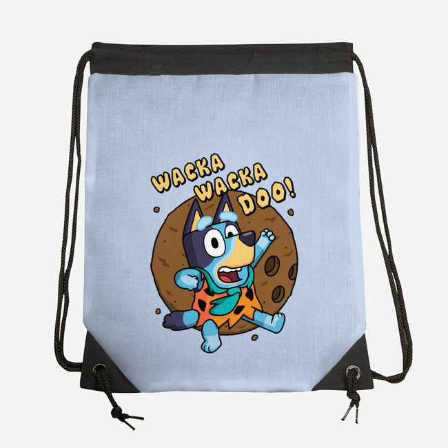 Wacka Wacka Doo-None-Drawstring-Bag-Raffiti